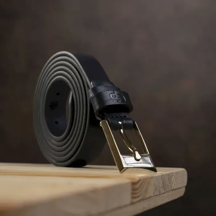 Ремінь жіночий Grande Pelle 11070 синій