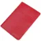 Яскрава шкіряна обкладинка на паспорт Карта GRANDE PELLE 16775 Червона