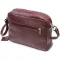 Яскрава сумка жіноча крос-боді з натуральної шкіри GRANDE PELLE 11653 Марсала