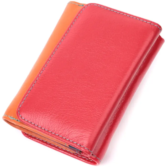 Яскравий гаманець для дівчат із натуральної шкіри ST Leather 22498