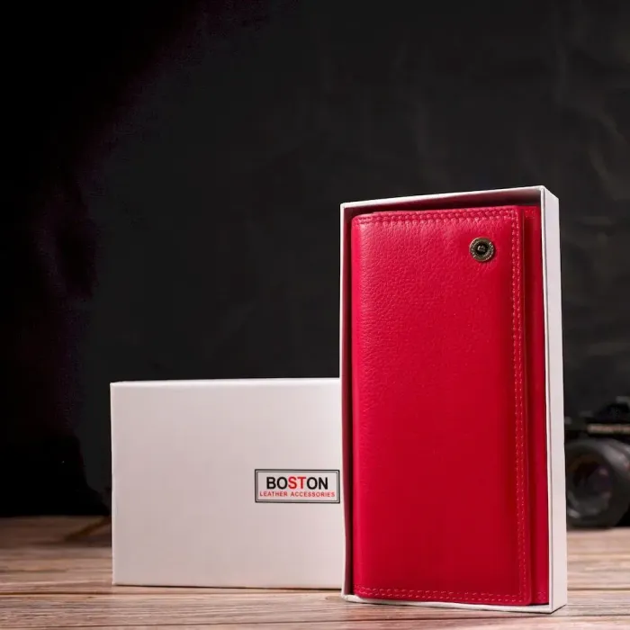 Яскравий гаманець для жінок з натуральної шкіри Boston 19422