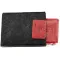 Яскравий шкіряний картхолдер GRANDE PELLE 11497 Червоний