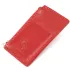 Яркий кожаный картхолдер GRANDE PELLE 11497 Красный