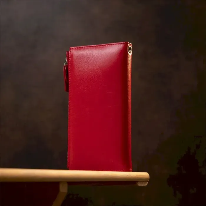 Яскравий жіночий гаманець ST Leather 19374 Червоний