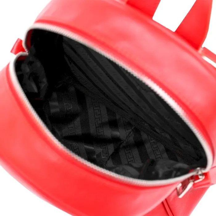 Яркий женский рюкзак из натуральной кожи Shvigel 16316 Красный