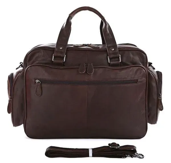 Сумка дорожня Vintage 14055 Коричнева