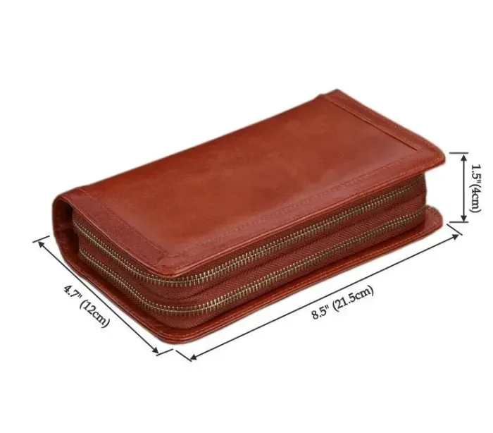 Чоловічий клатч Vintage 14199 Коричневий