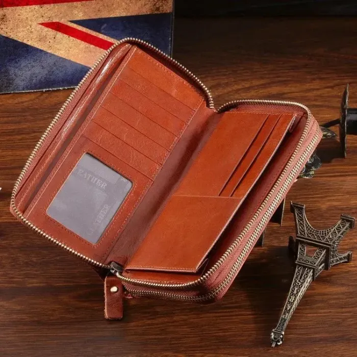 Чоловічий клатч Vintage 14192 Коричневий