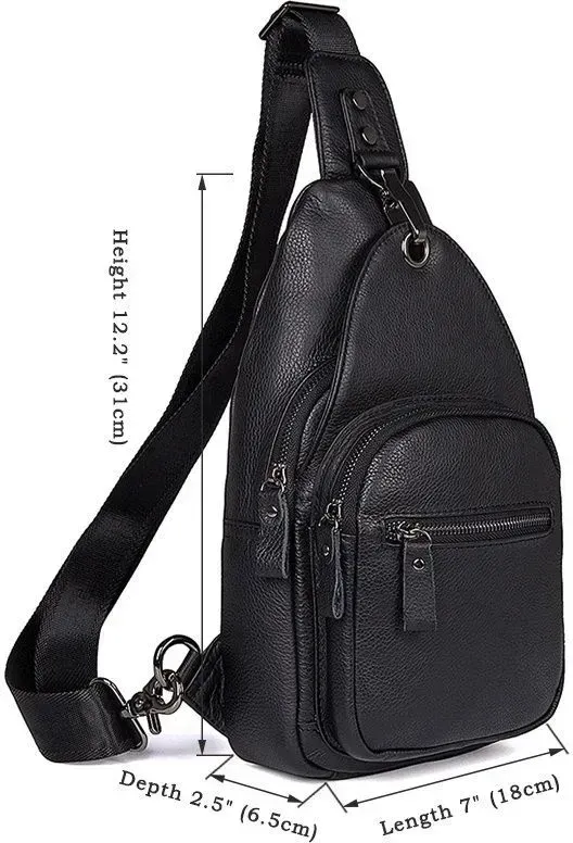 Сумка мужская Vintage 14468 Черная