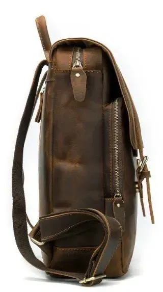 Качественный рюкзак из натуральной кожи Vintage 14872 Коричневый