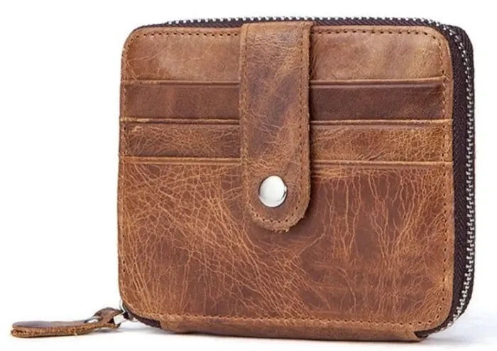 Картхолдер шкіряний Vintage 14936 Світло-коричневий