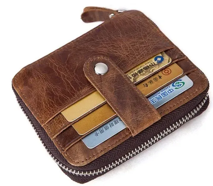 Картхолдер шкіряний Vintage 14936 Світло-коричневий