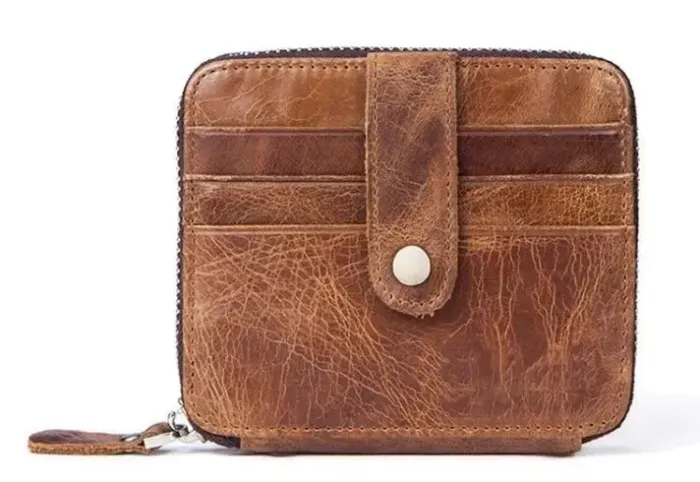 Картхолдер шкіряний Vintage 14936 Світло-коричневий