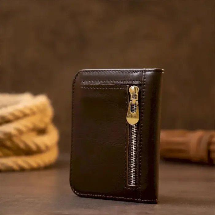 Картхолдер унісекс Vintage 20446 Коричневий