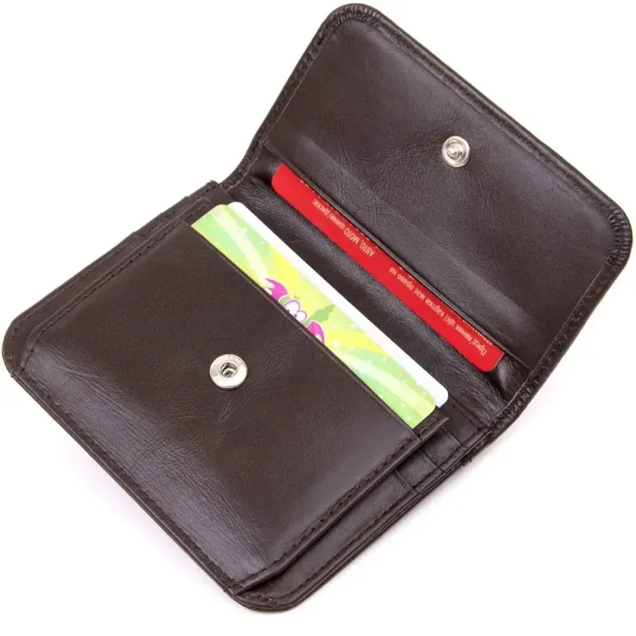 Картхолдер унісекс Vintage 20446 Коричневий