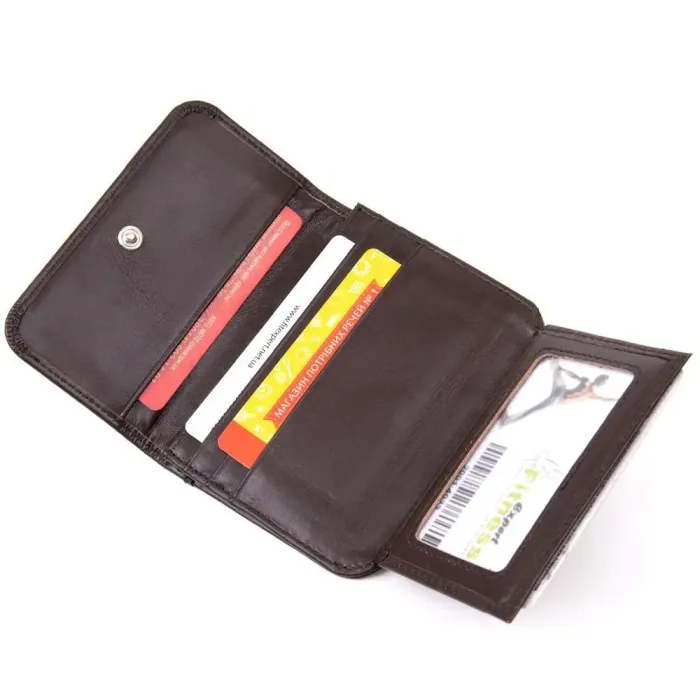 Картхолдер унісекс Vintage 20446 Коричневий