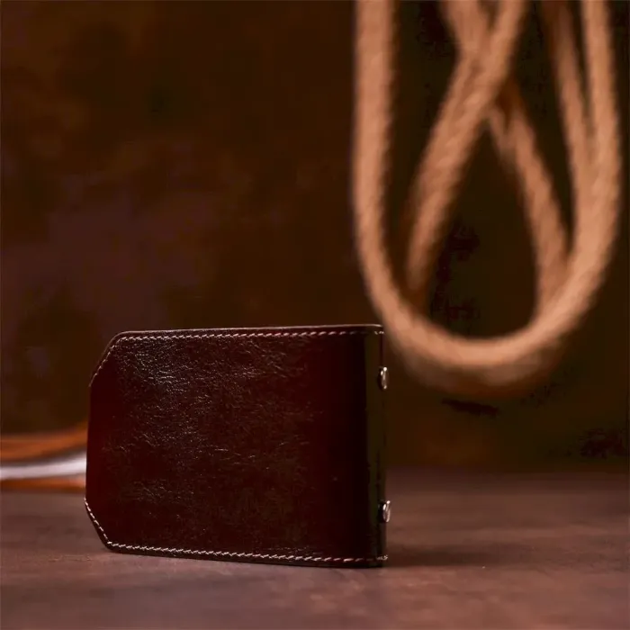 Холдер горизонтальний Shvigel 13914 шкіряний Коричневий