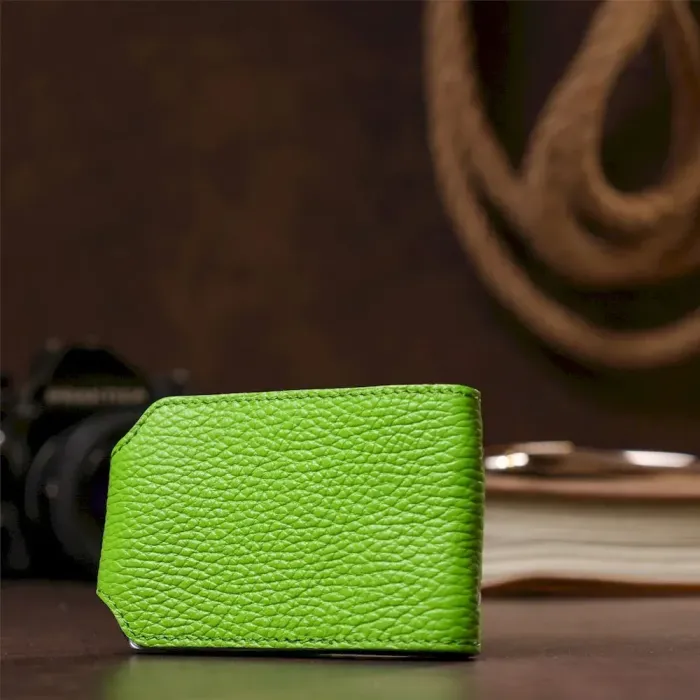 Холдер горизонтальный Shvigel 13916 кожаный Салатовый