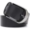 Класичний брючний пояс для чоловіків із натуральної шкіри GRANDE PELLE 11680 Чорний