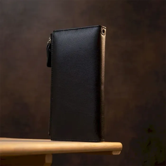 Класичний гаманець-клатч ST Leather 19373 Чорний