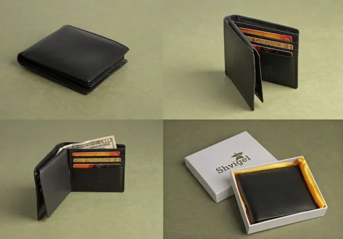 Гаманець SHVIGEL 13798 Чорний