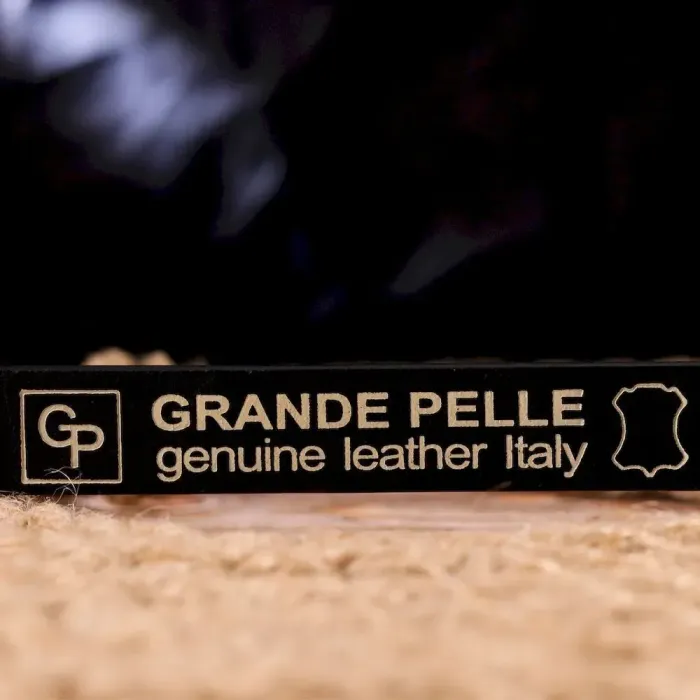 Класичний жіночий ремінь із натуральної шкіри Grande Pelle 21443 Чорний