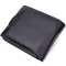 Класичний портмоне для чоловіків з блоком для карток з натуральної шкіри ST Leather 19473 Чорне