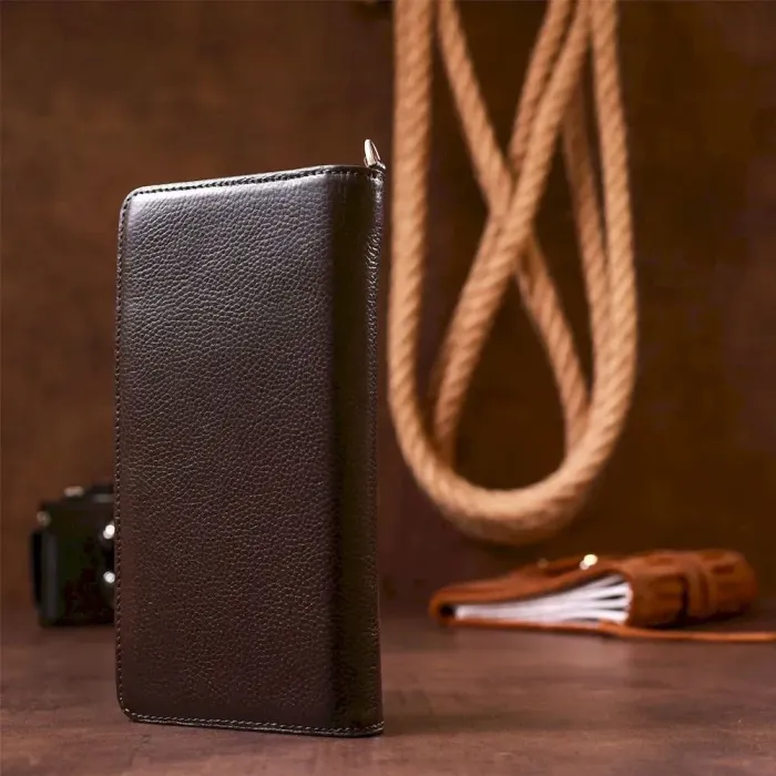 Клатч мужской KARYA 17142 кожа Коричневый