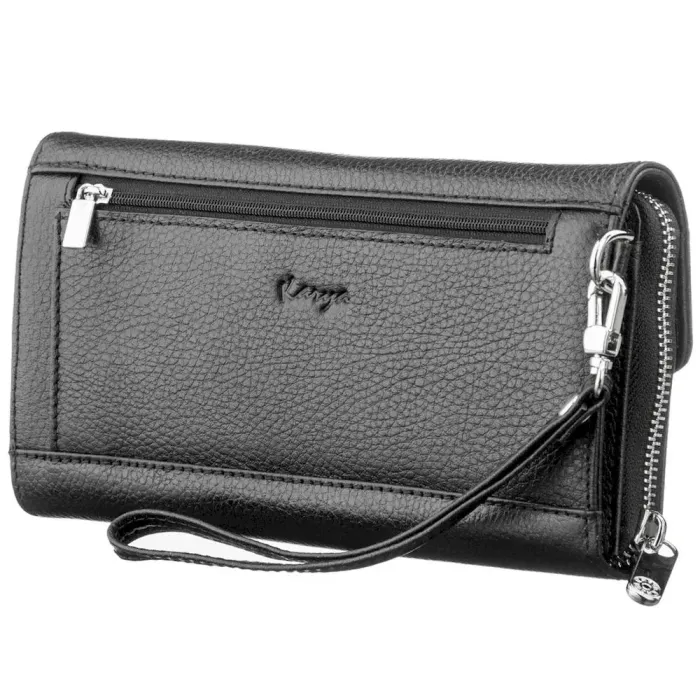Клатч чоловічий KARYA 17248 шкіряний Чорний