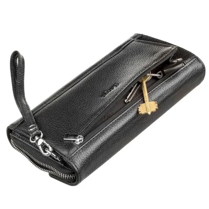 Клатч чоловічий KARYA 17248 шкіряний Чорний