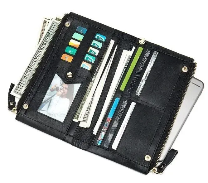 Клатч унісекс Vintage 14911 Чорний