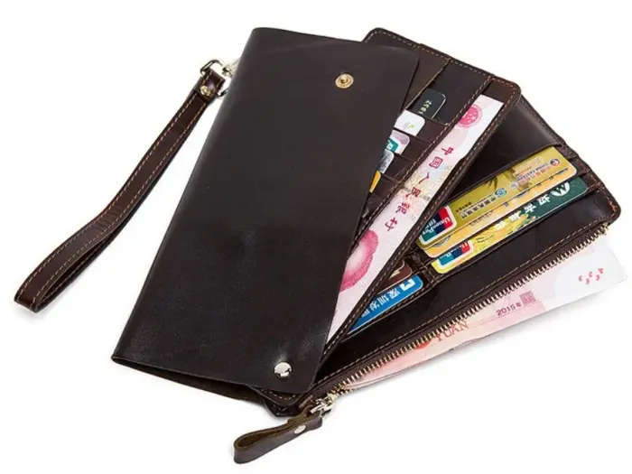 Клатч унисекс Vintage 20054 Коричневый