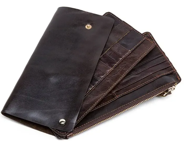 Клатч унисекс Vintage 20054 Коричневый