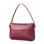 Жіночий клатч SEA SNAKE LEATHER 18283 з натуральної шкіри морської змії Бордовий