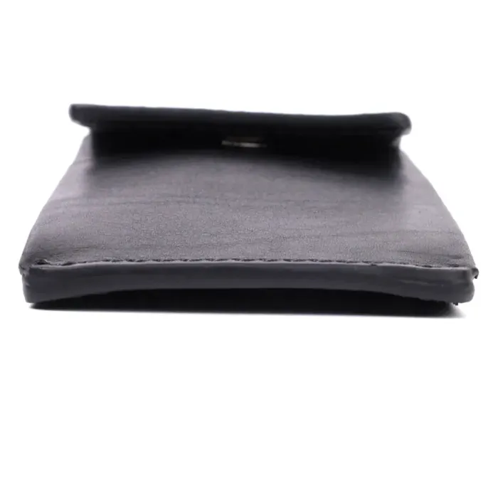 Ключниця футляр із натуральної шкіри GRANDE PELLE 22568 Чорний