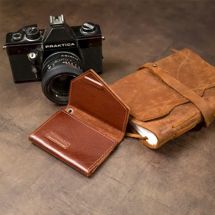 Ключниця з натуральної шкіри GRANDE PELLE 11394 Коричневий