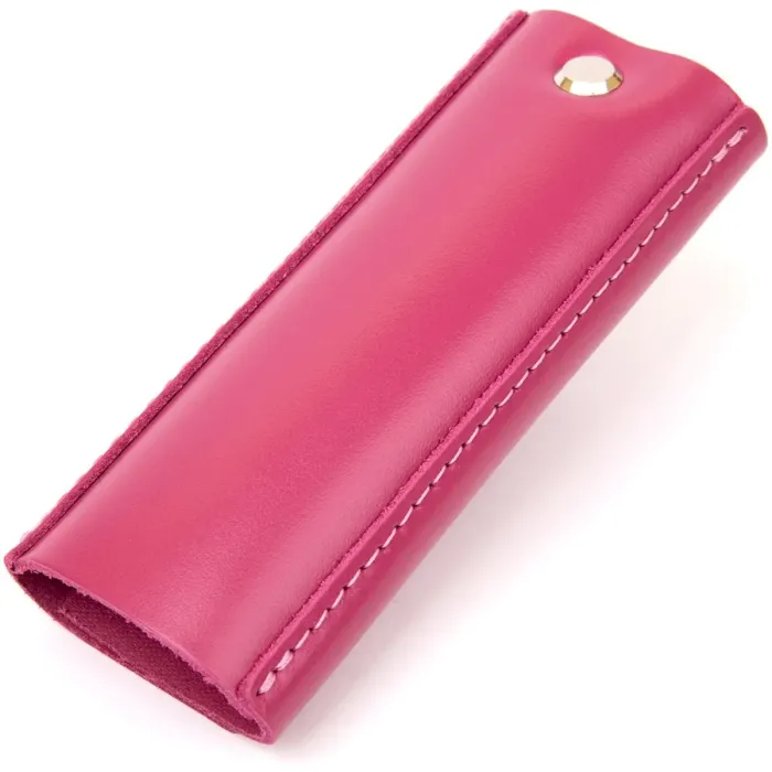 Ключниця тубус шкіряна на кнопках Grande Pelle 11349