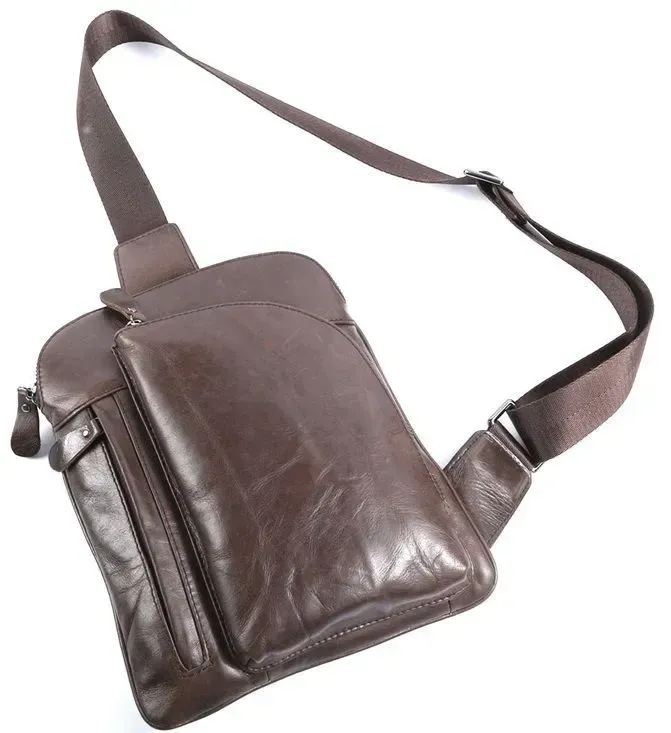 Рюкзак Vintage 14186 шкіряний Коричневий