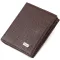 Компактне портмоне для чоловіків з натуральної зернистої шкіри CANPELLINI 21740 Коричневе