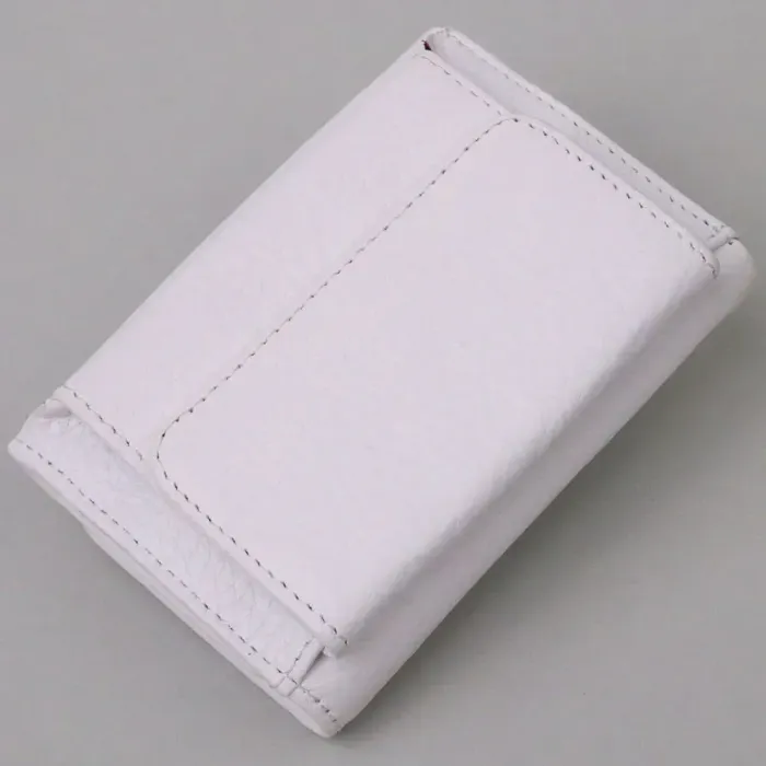 Компактне жіноче портмоне з натуральної шкіри KARYA 21318 Білий