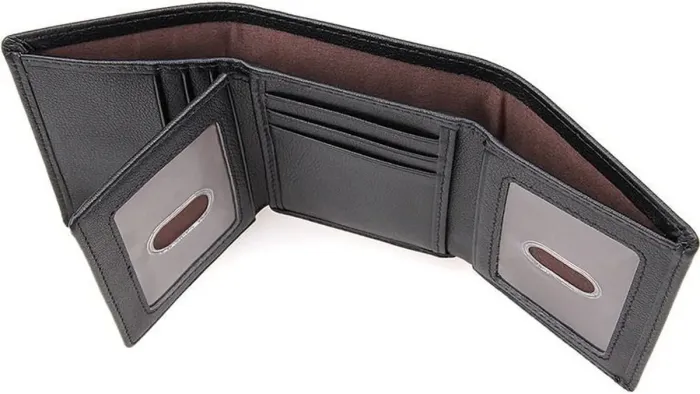 Гаманець Vintage 14456 Чорний