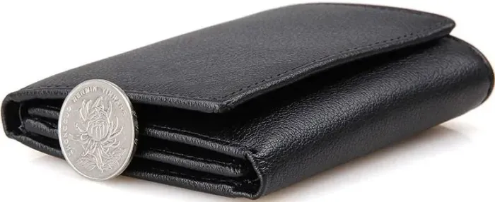 Гаманець Vintage 14456 Чорний