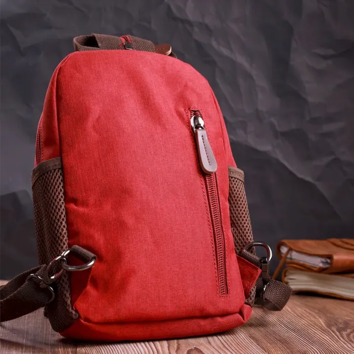 Компактний рюкзак з поліестеру з великою кількістю кишень Vintage 22144