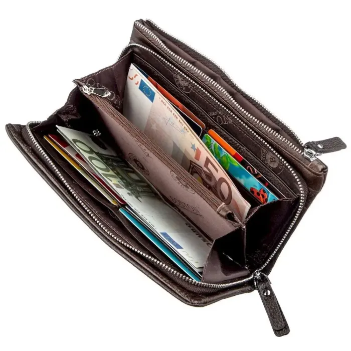 Жіночий вертикальний гаманець-клатч Boston 18800