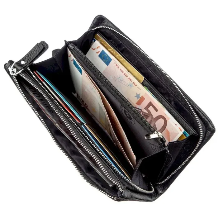 Женский деловой клатч Boston 18802 Черный