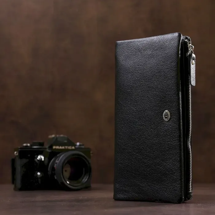 Женский деловой клатч Boston 18802 Черный