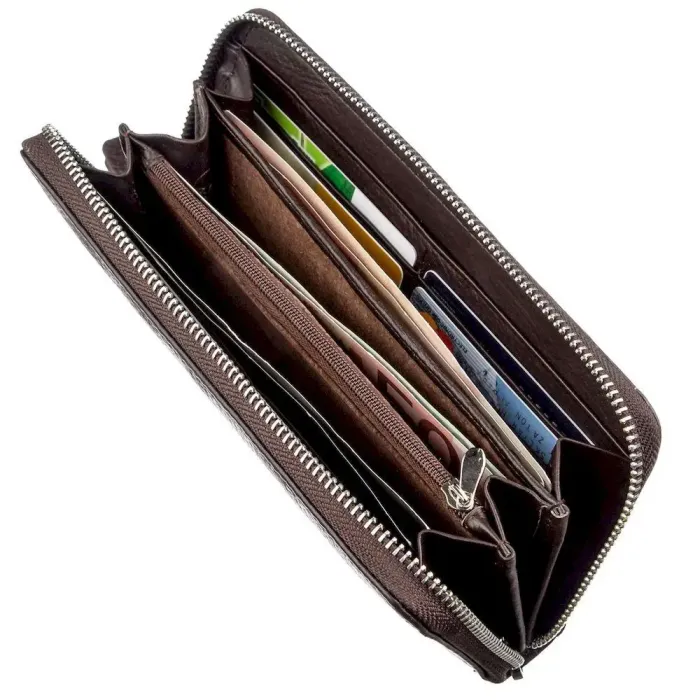 Чоловічий портмоне-клатч Boston 18803 Коричневий