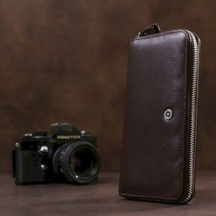 Чоловічий портмоне-клатч Boston 18803 Коричневий