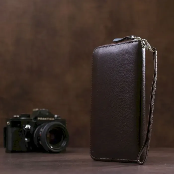 Чоловічий портмоне-клатч Boston 18803 Коричневий