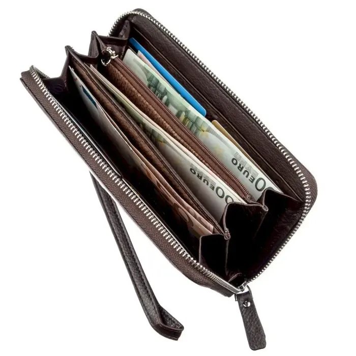 Чоловічий портмоне-клатч Boston 18803 Коричневий